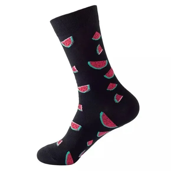 🆕Black Watermelon Socks - Picture 2 of 3